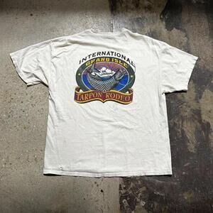 Vintage 2000 International Grand Isle Tarpon Rodeo fishing shirt